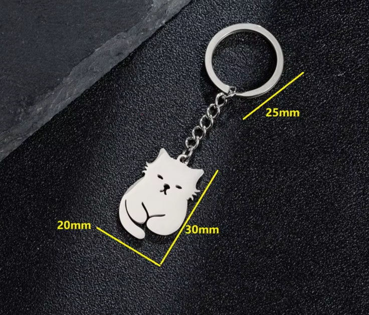 The Catitude Keychain