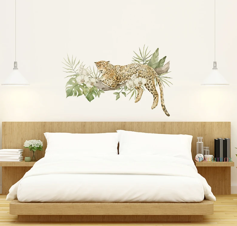 Chic Leopard Wall Art Sticker Home Decor