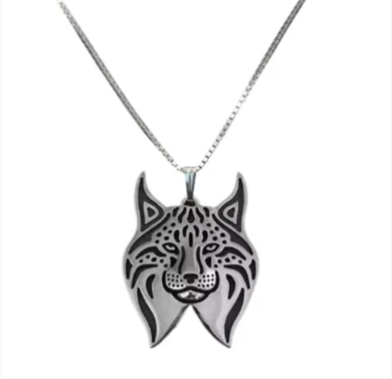 Lynx Cat Necklace