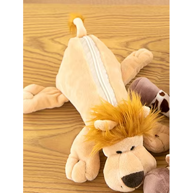 Lion Plush Pencil Case