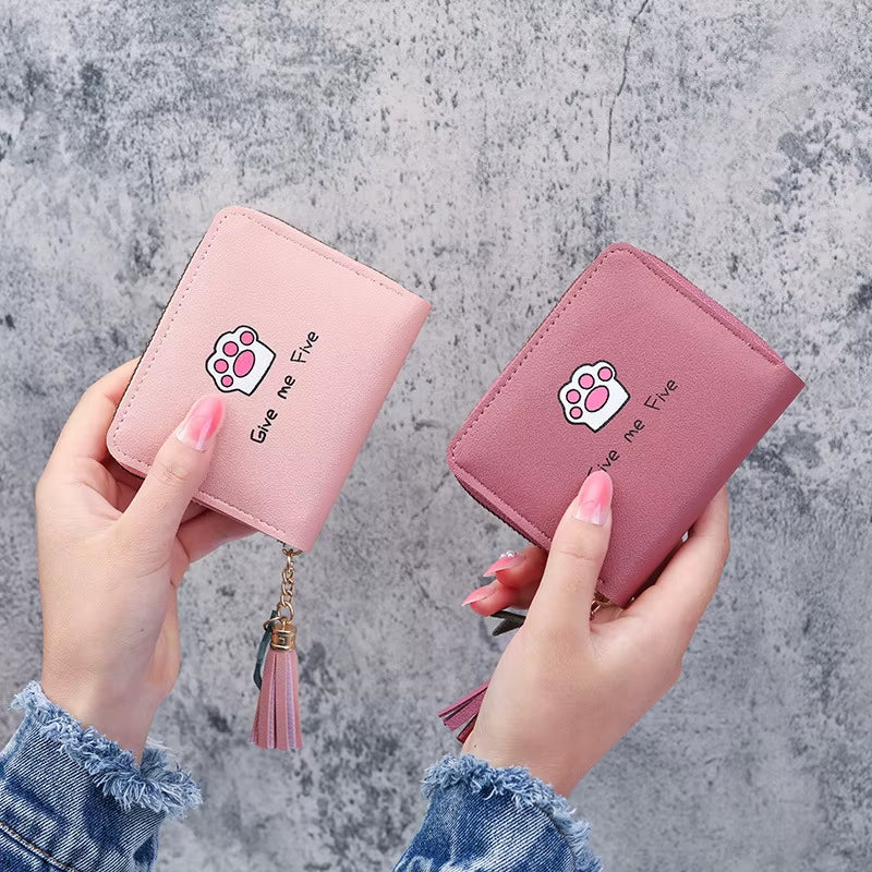 "Give Me Five" Paw Wallet in 8 Different Colors!