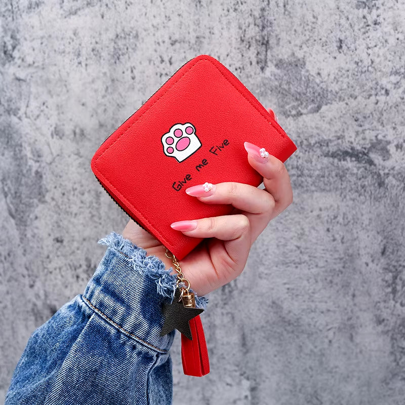 "Give Me Five" Paw Wallet in 8 Different Colors!