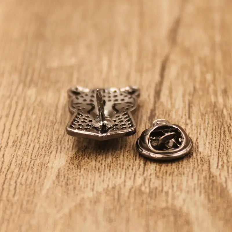 Cheetah Brooch with Pin- Available in Gold or Silver