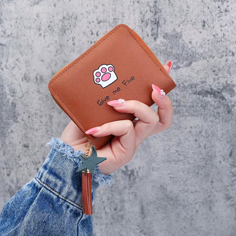 "Give Me Five" Paw Wallet in 8 Different Colors!