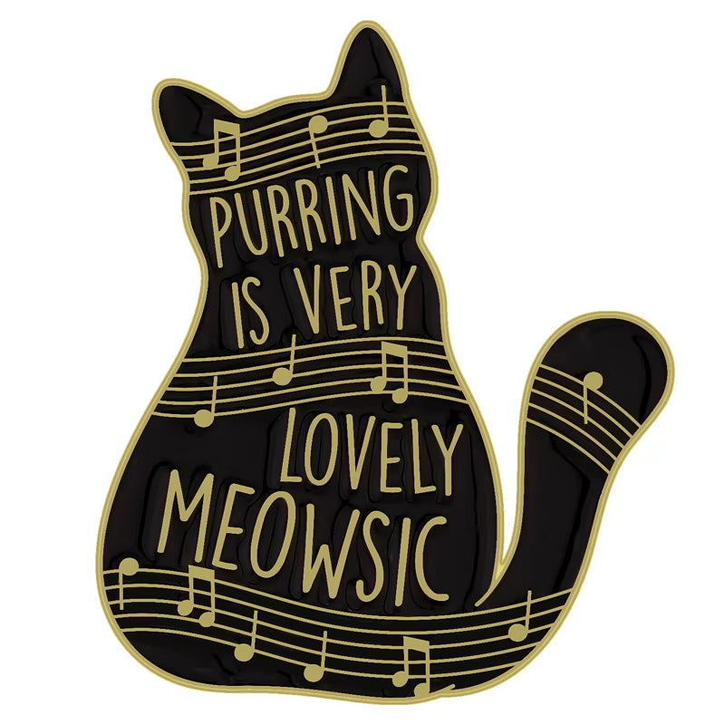Musical Kitten Pins (sold separately)