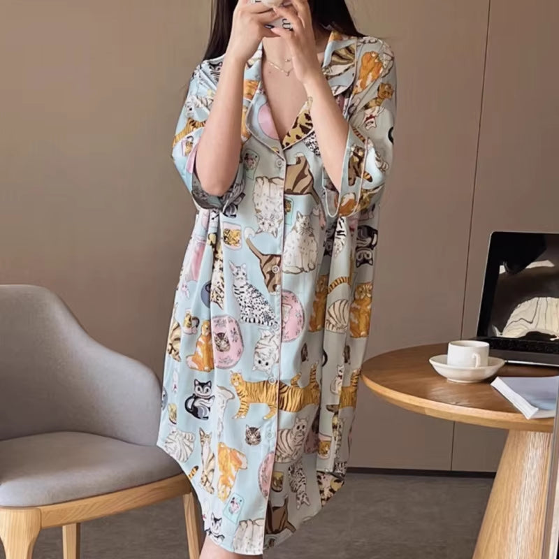 Feline Fantasy Nightgown