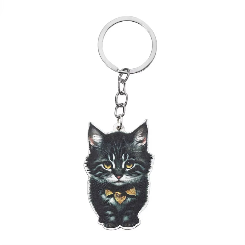 Kitten Dangling Keychain
