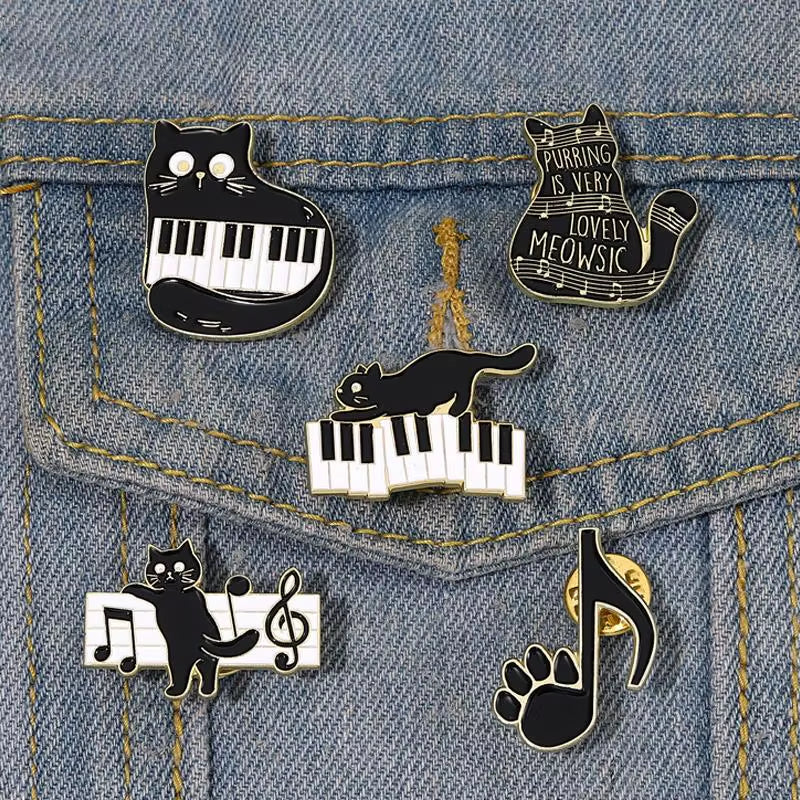 Musical Kitten Pins (sold separately)