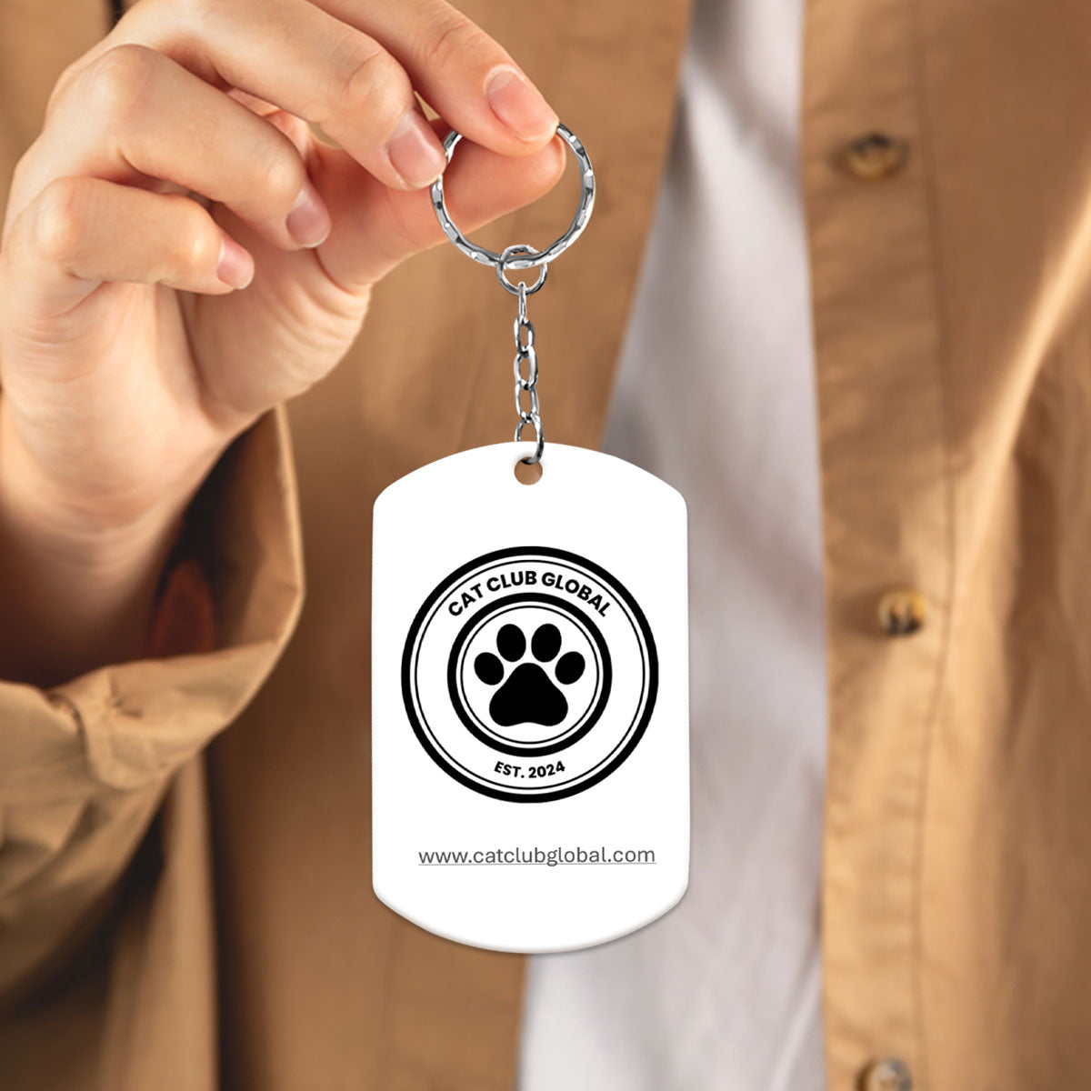 Aluminium Keychain