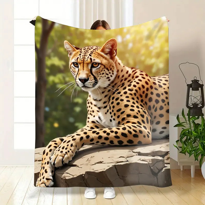 Cheetah Comfort Blanket