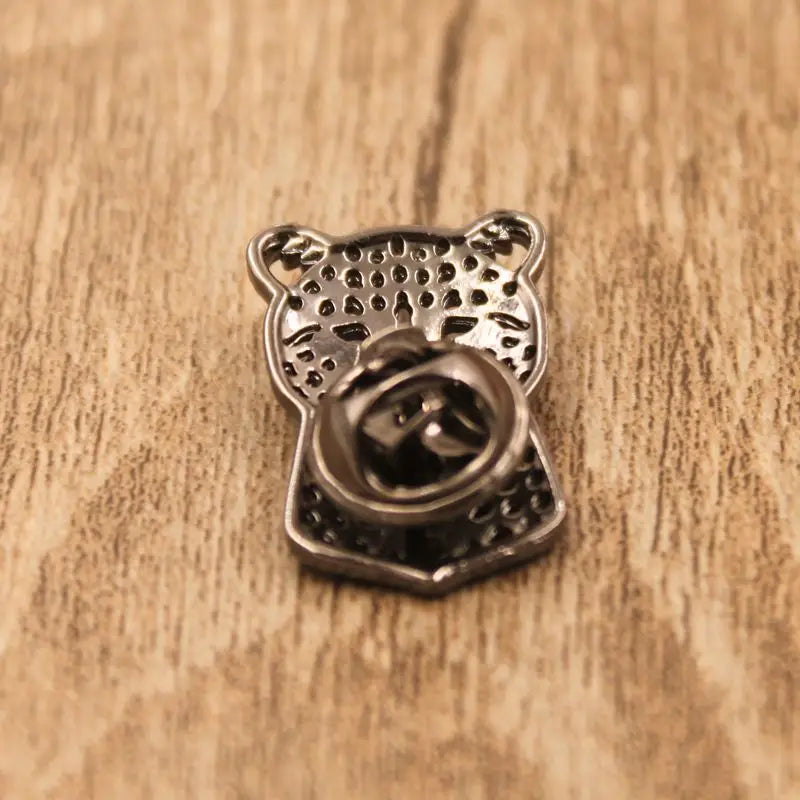 Cheetah Brooch with Pin- Available in Gold or Silver
