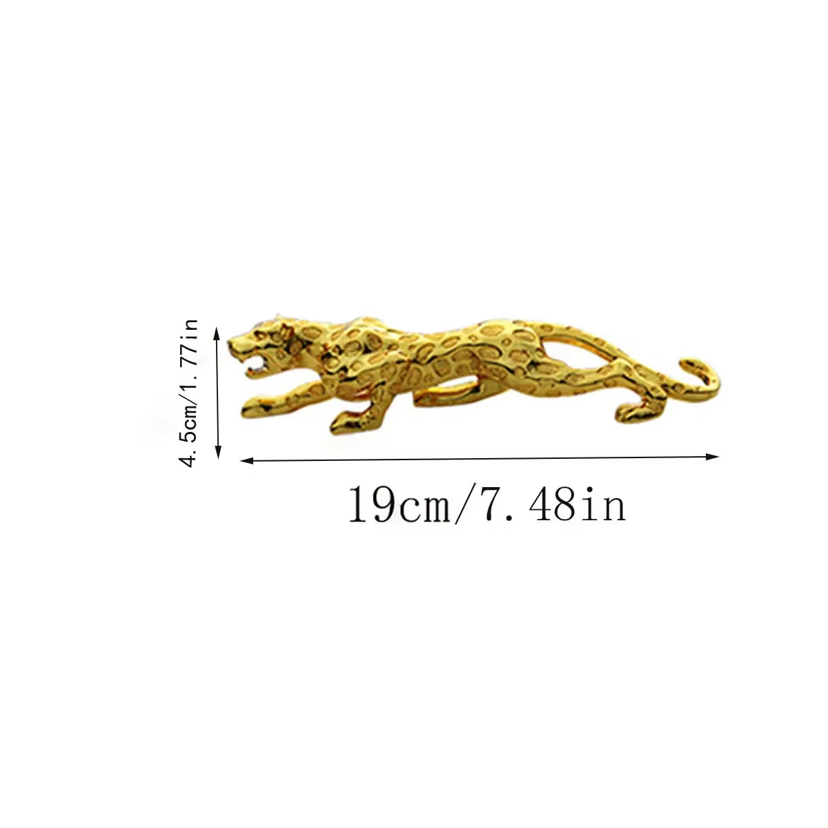 Leopard Statue Home Decor (Gold or Silver)