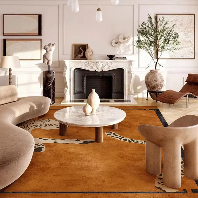 Luxury Cheetah Area Rug Decor