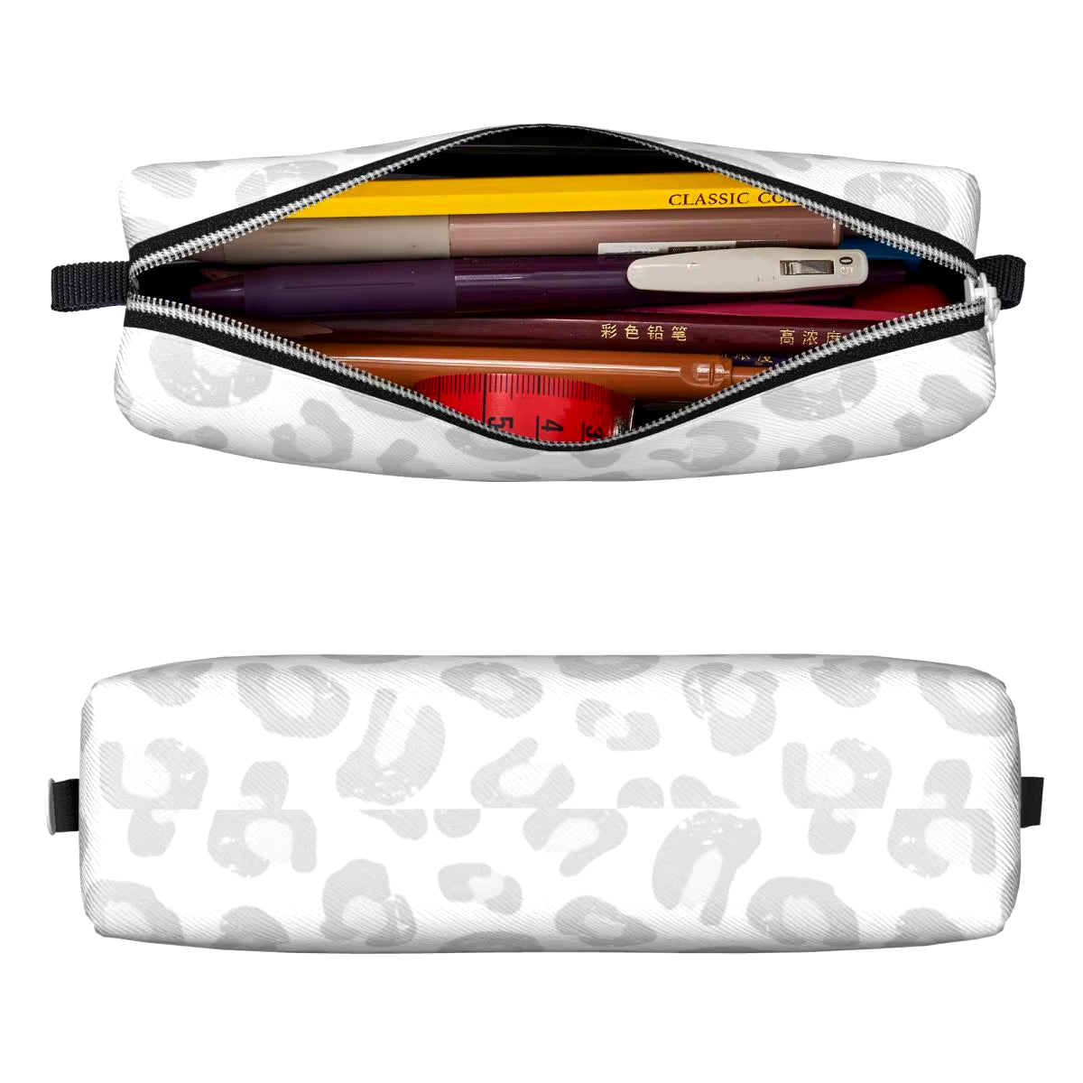 Snow Leopard Pencil Case