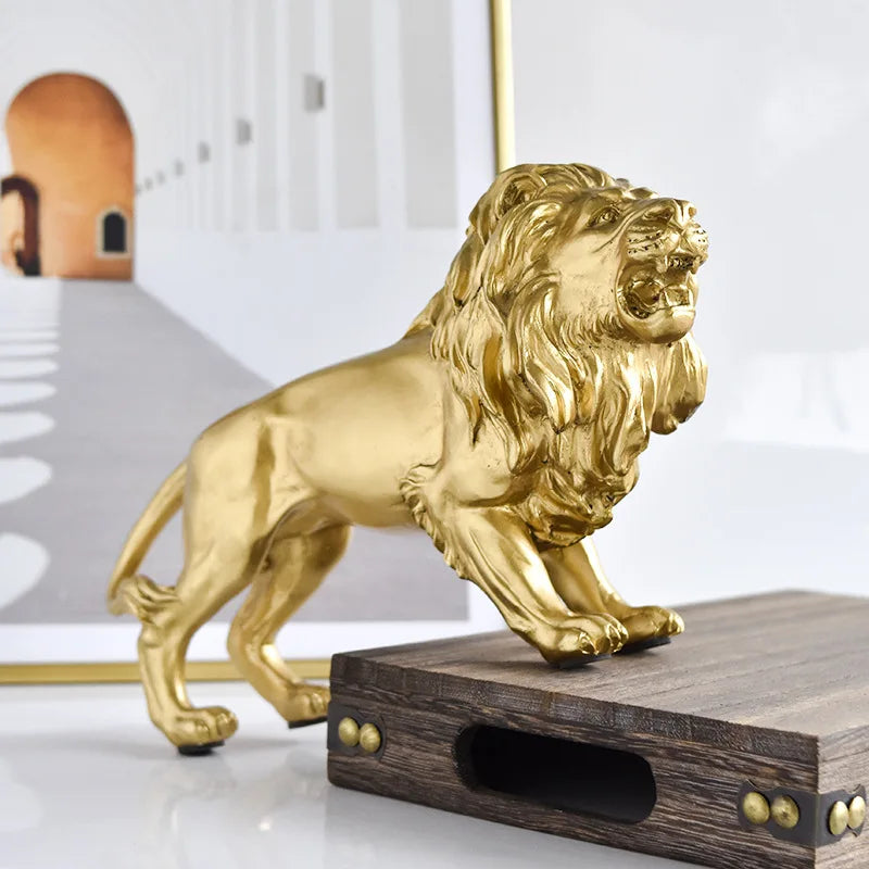 Small Lion Roar Statue