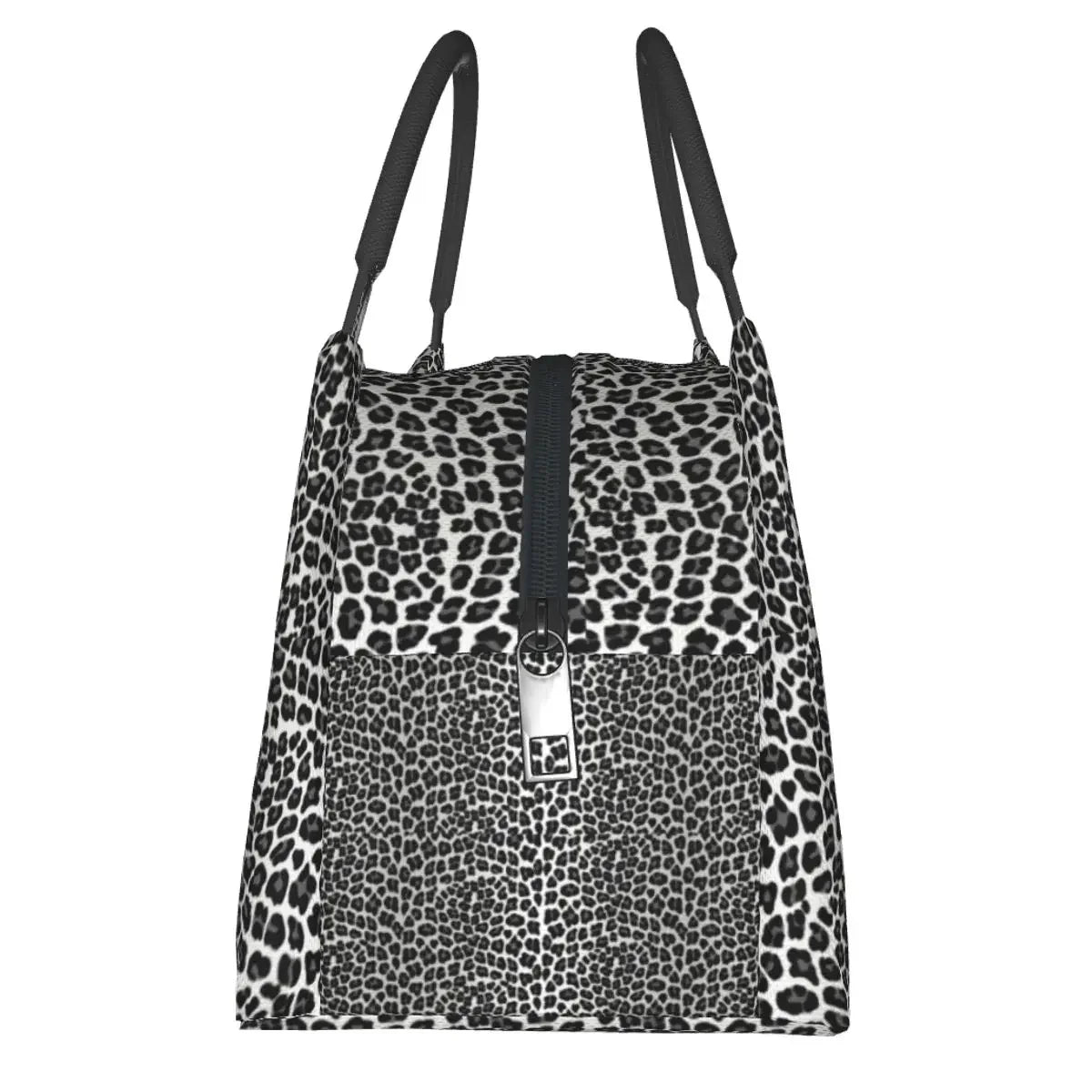 Stylish Insulated Snow Leopard Lunch Bag!