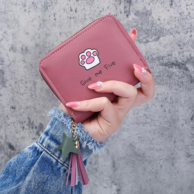 "Give Me Five" Paw Wallet in 8 Different Colors!