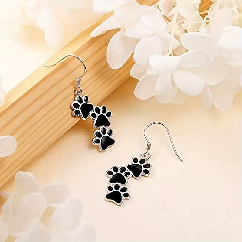 Paw Prints Earrings