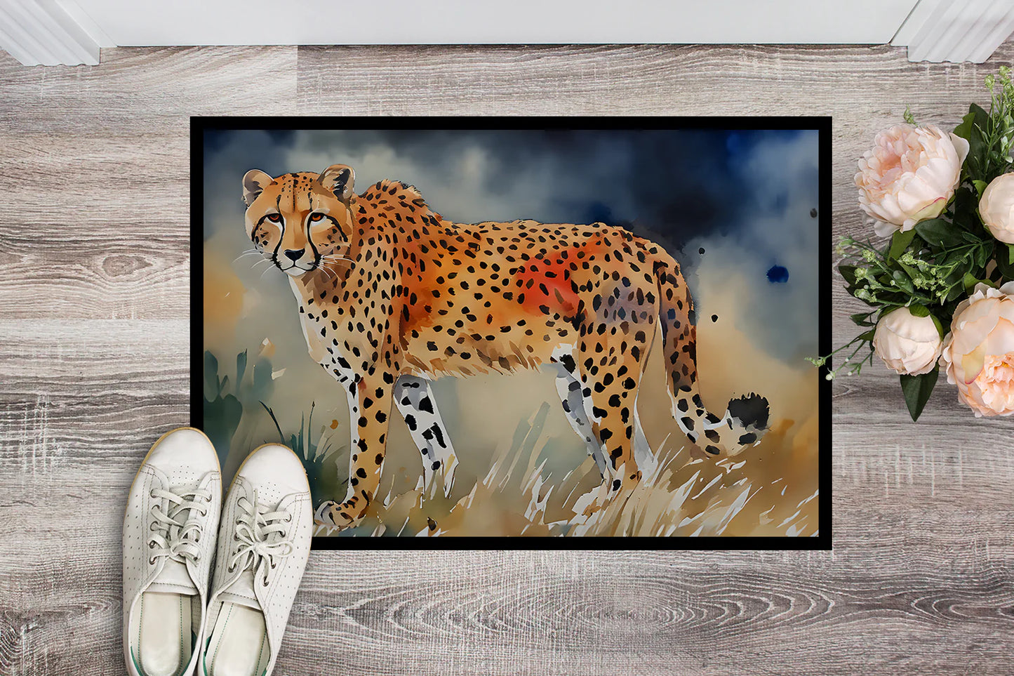 Cheetah Doormat