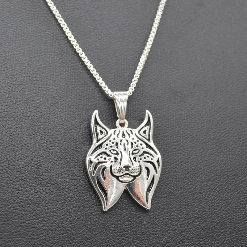 Lynx Cat Necklace