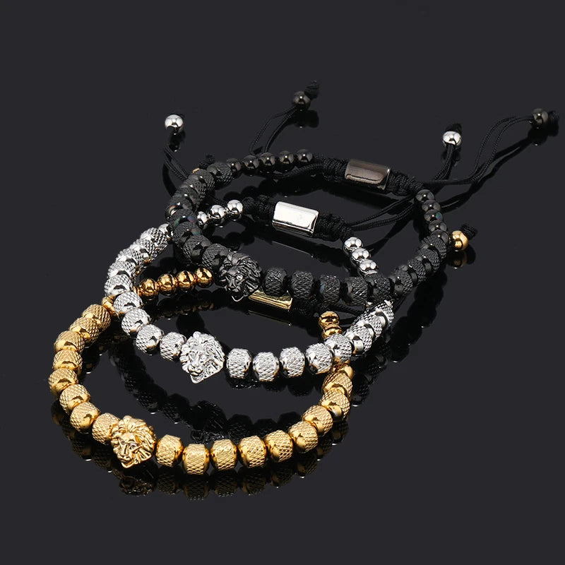 Lion Pull Bracelet, Unisex