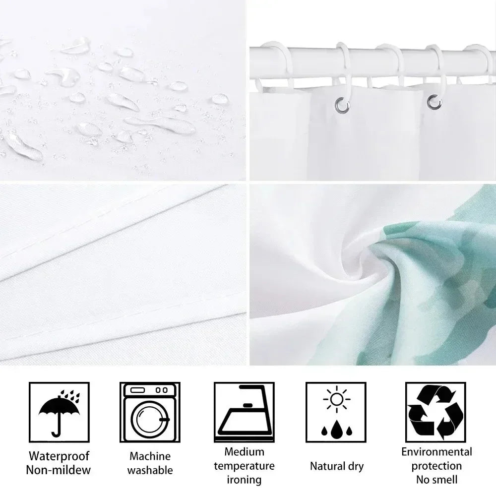 Pink Panther Bathroom Shower Curtain