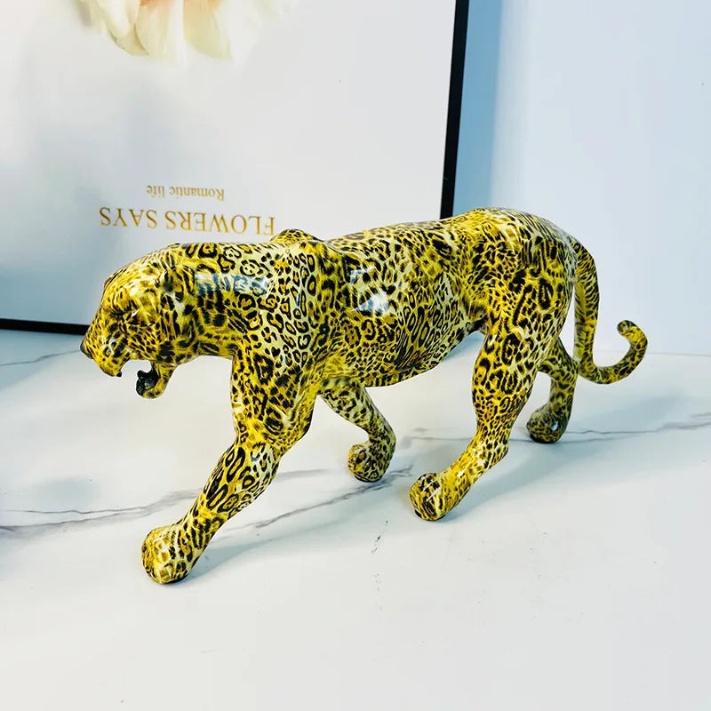 Boho Downtown Chic Panther Statue