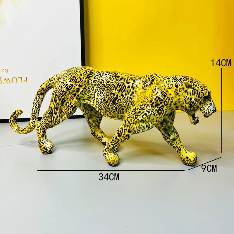 Boho Downtown Chic Panther Statue