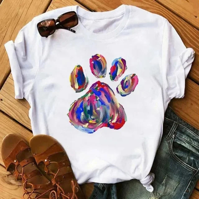 Paw Heart Love T-Shirt