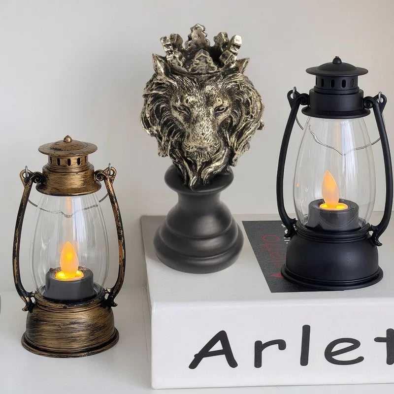 Lion Candlestick Holder (6 inch high)
