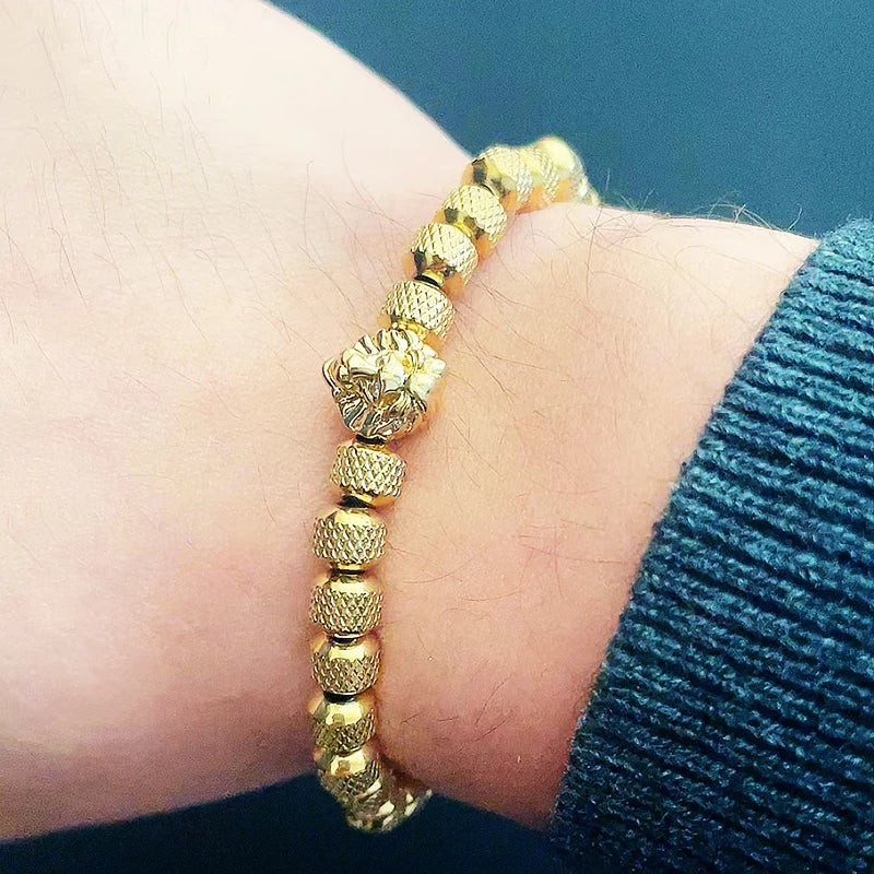 Lion Pull Bracelet, Unisex
