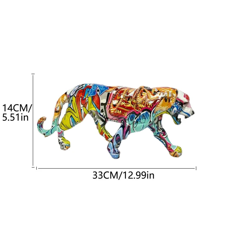 Boho Downtown Chic Panther Statue
