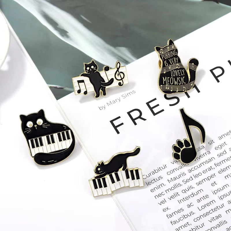 Musical Kitten Pins (sold separately)