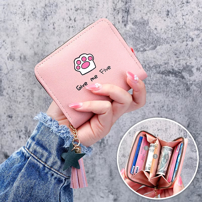 "Give Me Five" Paw Wallet in 8 Different Colors!