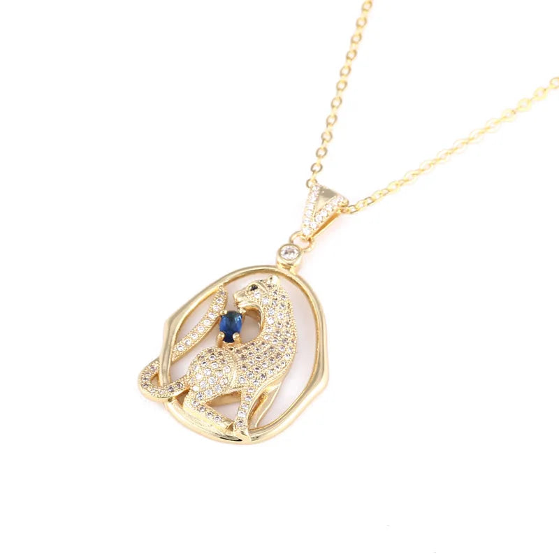 Panther Pendant Necklace