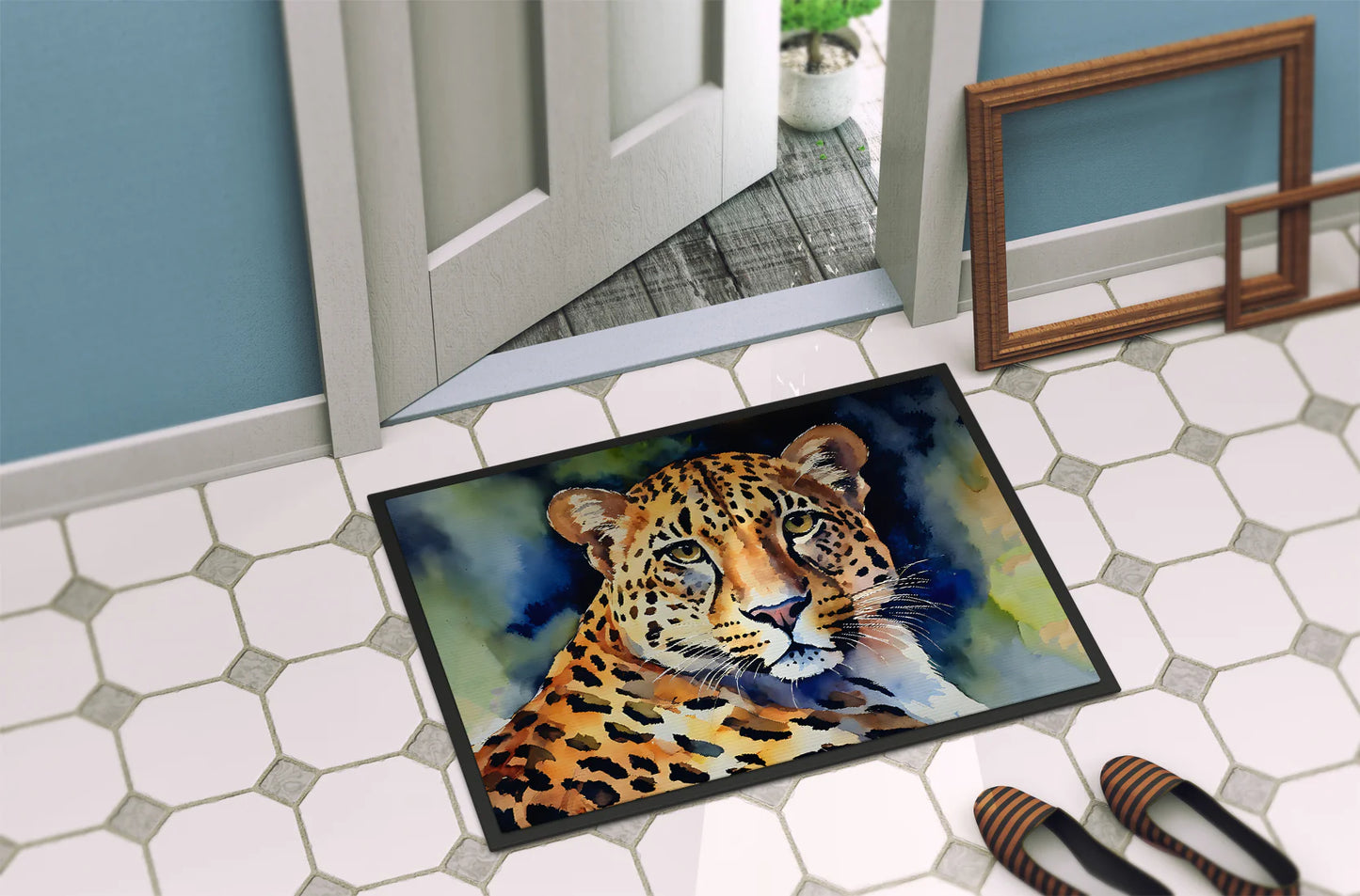Leopard Doormat- Made in the USA
