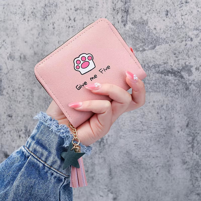 "Give Me Five" Paw Wallet in 8 Different Colors!