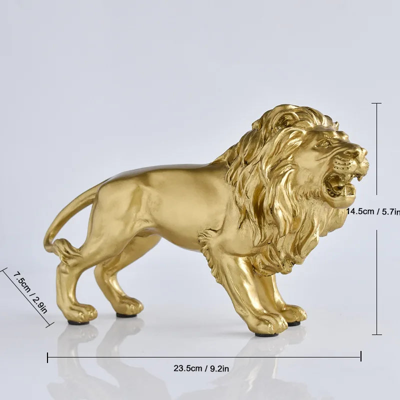 Small Lion Roar Statue