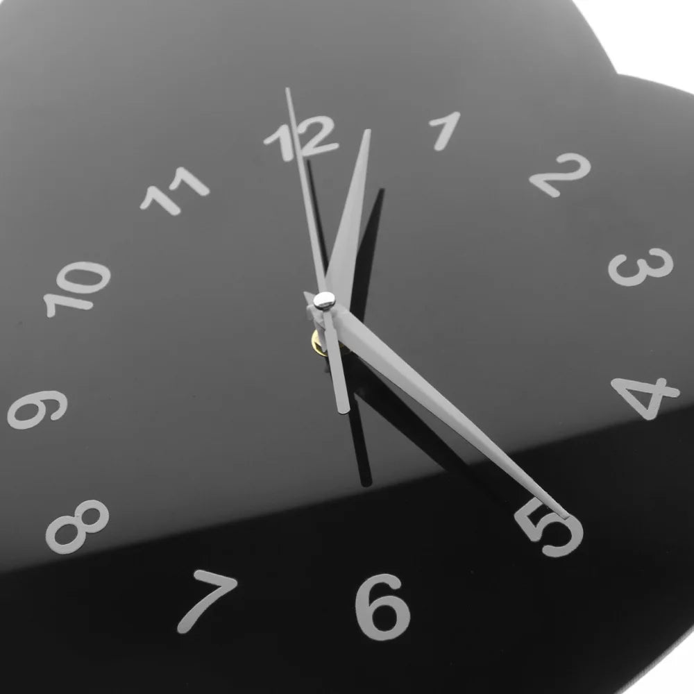 Black Cat Pendulum Clock