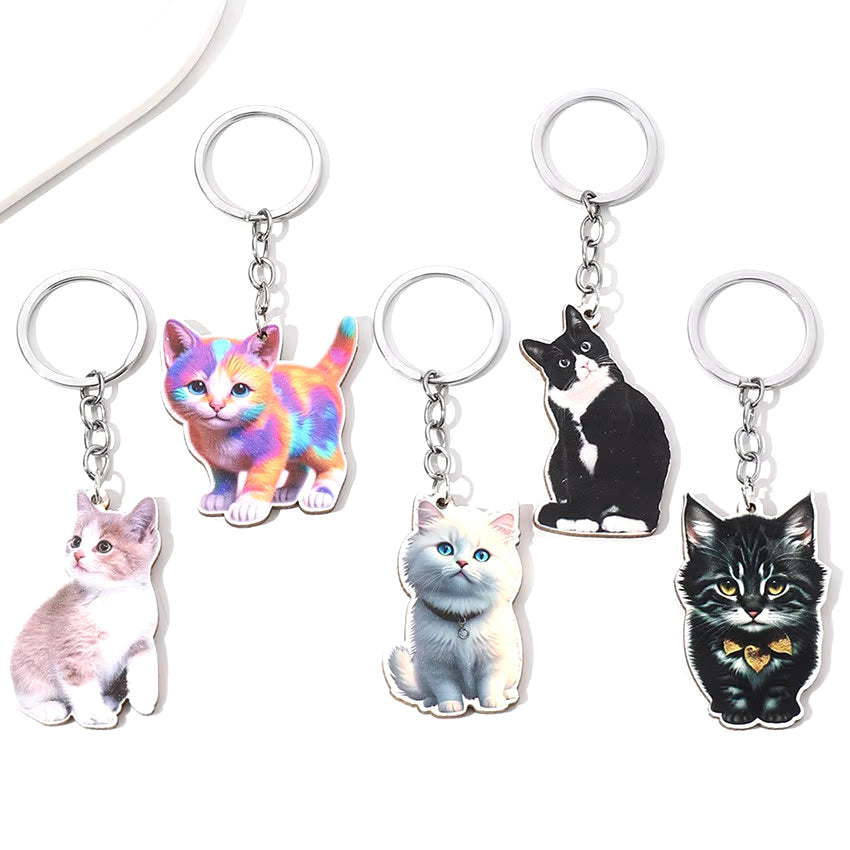 Kitten Dangling Keychain