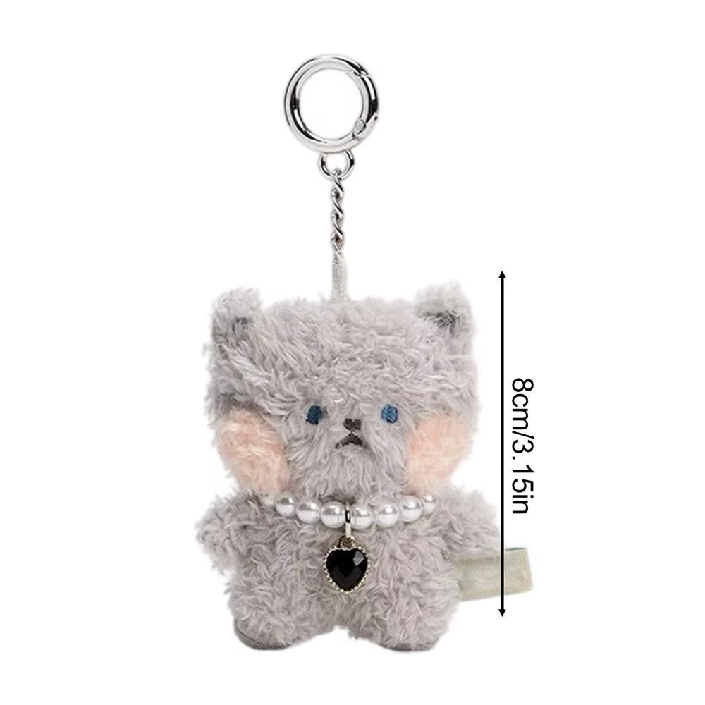 Fabulous Plush Cat Keychain