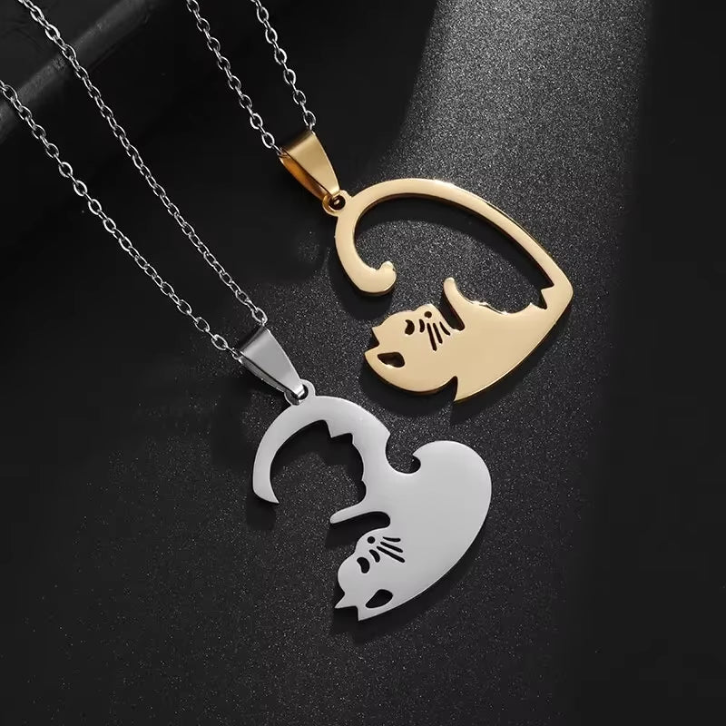 2Pcs/Set - SOUL CAT Friendship Collection (Gold or Black)