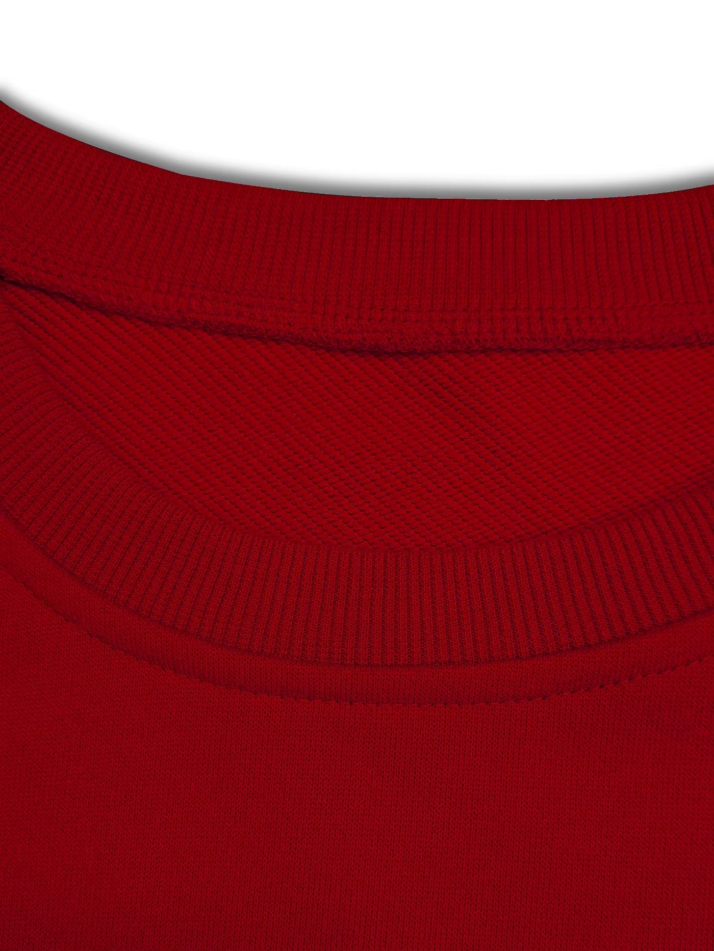 Simply Classic 'Crazy Cat Lady' Red Crew Neck Sweatshirt