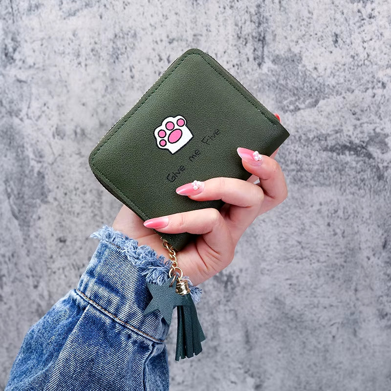 "Give Me Five" Paw Wallet in 8 Different Colors!