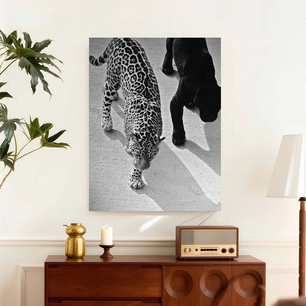 Unstoppable Jaguar Duo- Canvas Wall Art Decor