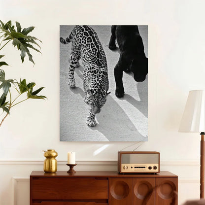 Unstoppable Jaguar Duo- Canvas Wall Art Decor