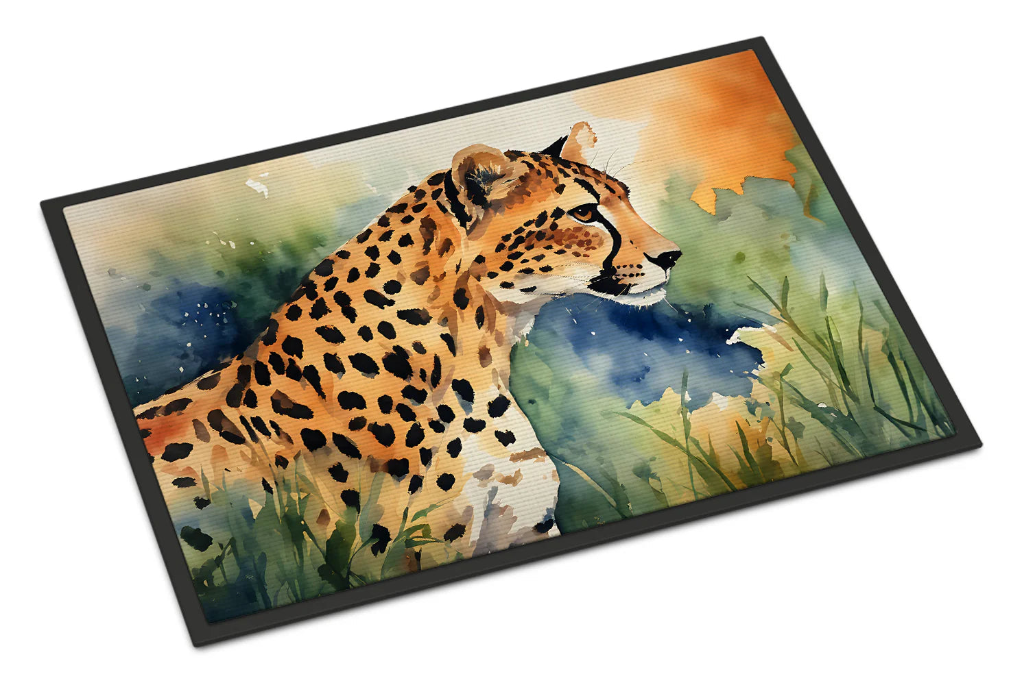 Artsy Cheetah Doormat