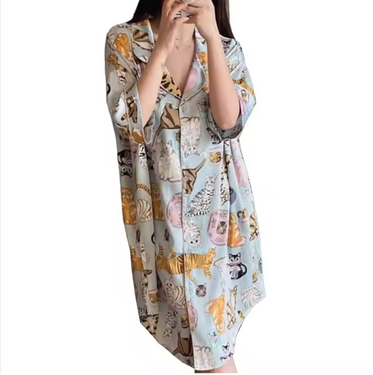 Feline Fantasy Nightgown 