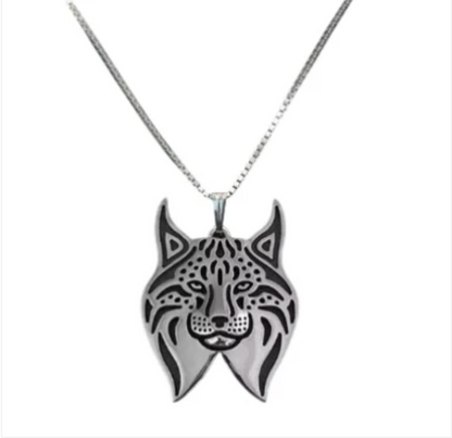 Lynx Cat Necklace