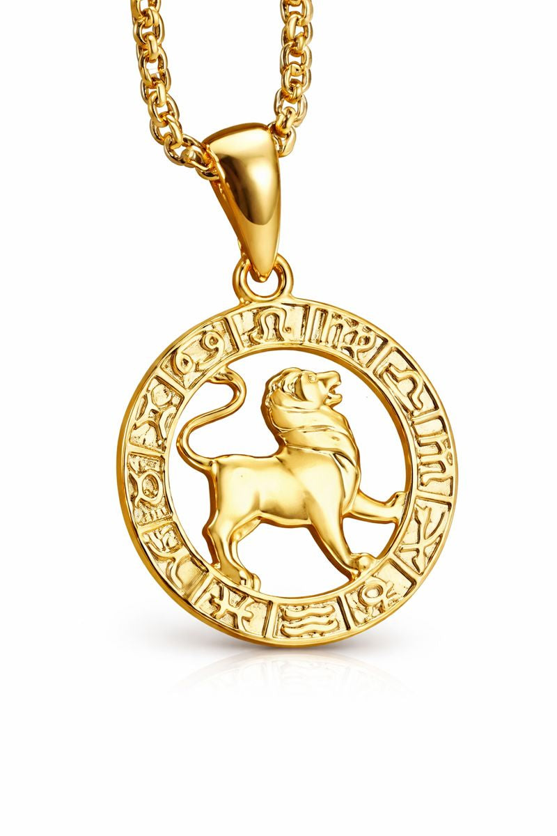 Lion Pendant Necklace